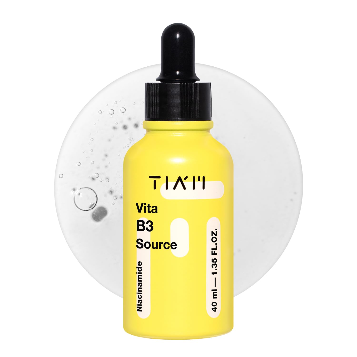 TIAM Vita B3 Source Niacinamide Serum - 10% Niacinamide & 2% Arbutin for Hyperpigmentation & Dark Spots - 1.35 Oz
