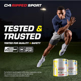 Cellucor C4 Ripped Sport Pre-Workout Powder – Fat Burning Formula for Energy & Focus, 30 Servings