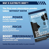 Electrolyte Powder Packets with Cognizin | No Water Needed | Zero Sugar, No Stevia | 14 Pack