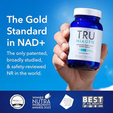 TRU NIAGEN Nicotinamide Riboside NAD+ Supplement - 300mg NR Capsules (1 Month Supply)