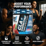 BPI Sports CLA+Carnitine–Conjugated Linoleic Acid–Weight Loss Formula –Metabolism, Performance, Lean Muscle–Caffeine Free–For Men & Women–Watermelon Freeze–50 servings – 12.34 oz.(Packaging May Vary)