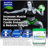 ALLMAX CytoGreens: Athlete Green Superfood for Performance & Recovery, Acai Berry Green Tea, 1.2 lbs