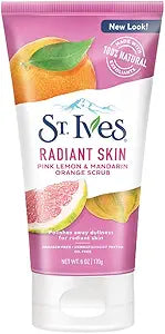 St Ives Radiant Skin Pink Lemon Mandarin Orange Scrub 6 Oz
