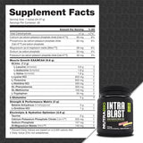 NutraBio Intra Blast: Intra-Workout Amino Fuel (Strawberry Lemon Bomb)