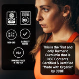 NatureWise Turmeric Curcumin 2250mg with 95% Curcuminoids & BioPerine for Joint & Immune Support - Vegan, Non-GMO, 180 Count