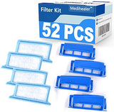 Medihealer 52-Piece CPAP Filter Kit for DreamStation 1 - Pollen, Ultra-Fine & Assembled Filters