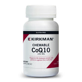 Kirkman Coenzyme Q10 100mg Chewable Tablets with Stevia - 120 Count Antioxidant Support