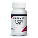 Kirkman Coenzyme Q10 100mg Chewable Tablets with Stevia - 120 Count Antioxidant Support