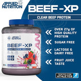 Applied Nutrition Beef XP Clear Hydrolyzed Protein Isolate - Mixed Berry 1.8kg Dairy-Free Zero Sugar