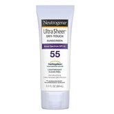 Neutrogena Ultra Sheer Dry-Touch Sunscreen SPF 55 - 3 Ounces (Pack of 2)