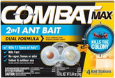 Combat Max 2 In 1 Ant Bait Station 4 Count