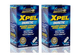 MHP Xpel Strength Herbal Diuretic Capsules - 80 Count Pack of 2