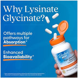 Doctor's Best High Absorption Magnesium Glycinate Lysinate 200mg 240