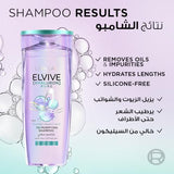 L'Oréal Paris Elvive Hyaluron Pure Shampoo for Oily Scalp & Dehydrated Lengths 600ml