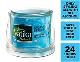 Vatika Menz Wet Look Hair Gel (250ml) - Aloe Vera, Honey & Jarjeer - 24 Hr Hold