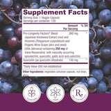 ReserveAge Nutrition Resveratrol: Active Trans-Resveratrol 250mg, 120 Veggie Capsules