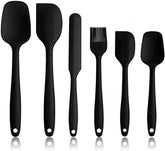 SKY-TOUCH 6-Piece Silicone Spatula Set - Heat-Resistant Non-Stick Kitchen Utensils