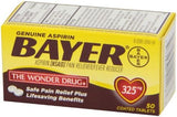 Bayer Aspirin - 325mg Tablets (100 Count)