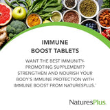 Nature's Plus Immune Boost Daily Support Tablets – 60 Tablets