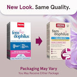Jarrow Formulas Vegan Fem Dophilus Probiotic, 1 Billion CFU, 60 Capsules for Women's Digestive & Vaginal Health