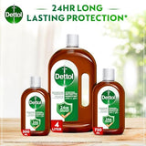 Dettol Antiseptic Disinfectant 125ml Travel - Kills 99.9% Germs