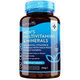 Nutravita Men's 25 Essential Vitamins & Minerals with Panax Ginseng - 180 Vegan Tablets