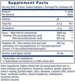 Life Extension, Super Omega-3, EPA/DHA Fish Oil, Sesame Lignans & Olive Extract, 120 Softgels
