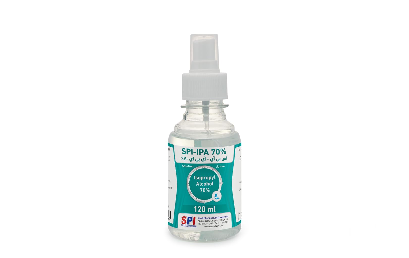 70% Isopropyl Alcohol Spray - SPI Medical Disinfectant