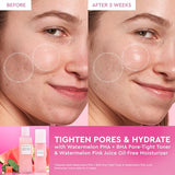 Glow Recipe PHA + BHA Face Toner - Pore Minimizer & Gentle Exfoliant for Glass Skin - Hydrating & Tightening with Hyaluronic Acid & Watermelon (40ml)