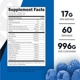 Nutricost Pre-Workout Complex Powder - Blue Raspberry (60 Servings)