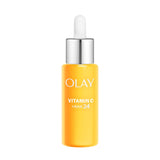 Olay Vitamin C Serum for Face with AHA and Niacinamide 99% Purity – Brightening Skin Care, Anti-Dark Spot Action, Evens & Hydrates, Non-Greasy, Non-Sticky 40ml