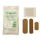 Value Aid Assorted Fabric Plasters - 20 Pack of Durable Adhesive Bandages