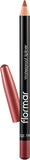 Flormar Waterproof Lipliner 202 Soft Pink Brown - Defined, Long-lasting Lips