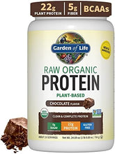 Garden of Life, RAW Organic Protein, Plant-Based, Chocolate, 24.69 oz (700 g