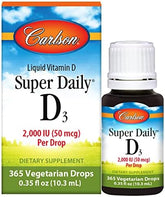 Carlson Labs Super Daily D3 2000 IU - Supports Immune Health & Bone Strength