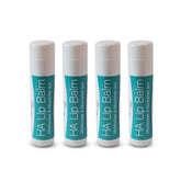 Hyalogic HA Lip Balm - Hyaluronic Acid & Coconut Oil - Unflavored - 4 Sticks