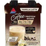 Atkins Iced Coffee Vanilla Latte Protein-Rich Shake - 4 Shakes