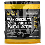 California Gold Nutrition Sport Whey Protein Isolate - Dark Chocolate, 5 lb