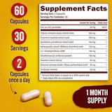 Testosterone Booster Supplement for Men - Ashwagandha, Tongkat Ali, DIM, Zinc, Tribulus & More - Workout, Muscle Builder, Energy, Libido, Strength - Male Enhancing Total Test Boost Pills - 30 Servings