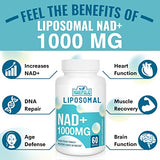 Liposomal NAD+ Supplement 1000mg: Max Absorption for Energy, DNA Repair & Anti-Aging