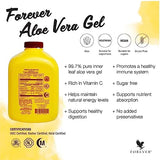 Forever Living Products Aloe Vera Gel - Pure Inner Leaf Aloe Vera Drinking Gel - No Preservatives, Gluten-Free (1L)