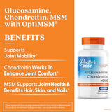 Doctor's Best, Glucosamine Chondroitin MSM with OptiMSM®, 240 Capsules