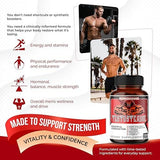 8IN1 Ultra Test Support with Tribulus Terrestris, Tongkat Ali, Maca Root, Beet Root, L-Arginine, Vitamin D3 - Strength, Stamina & Muscle Growth Support (90 Count (Pack of 1))