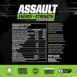 MusclePharm Assault Sport Pre-Workout Powder - High-Dose Energy, Focus, Strength & Endurance - Watermelon, 30 Servings