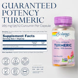 Solaray Turmeric Root Extract - 300 mg - 60 VegCaps - Natural Turmeric Supplement for Joint & Digestive Health