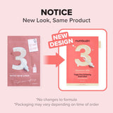 numbuzin No.3 Tingle-Pore Softening Sheet Mask – Pore Minimizing, Smoothing & Brightening Korean Face Mask with Bifida (Pack of 5)