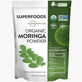 Organic Moringa Powder - Boost Your Wellness Naturally (8.5 oz)