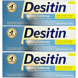 Desitin Rapid Relief Creamy Diaper Rash Cream 4.8oz - Pack of 3