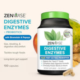 Zenwise Health Digestive Enzymes with Probiotics & Prebiotics (100 Count)