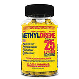 Cloma Pharma Methyldrene 25 Ephedra Extract - Potent Energy & Weight Management Support, 100 Capsules